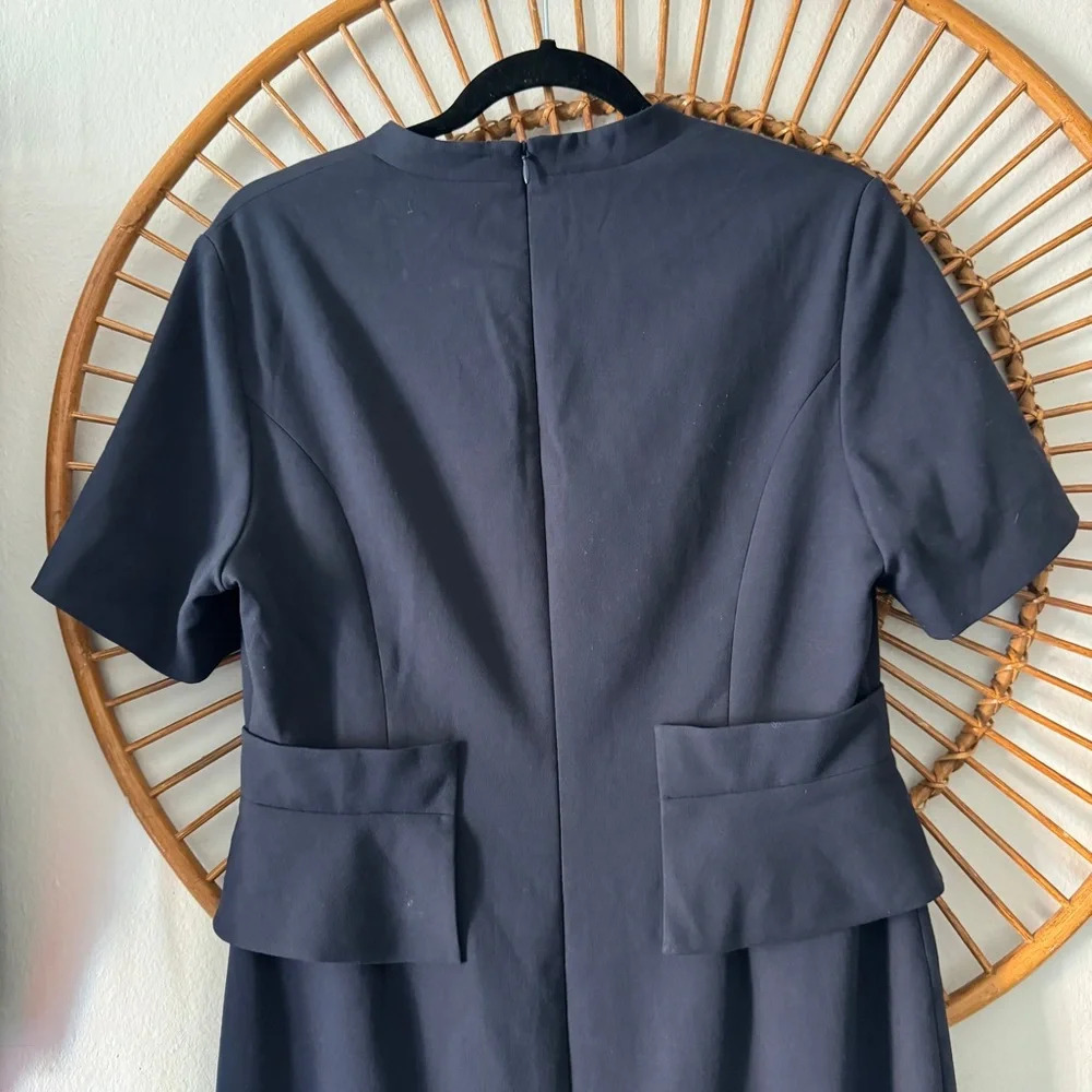 NWT Escada Dajadanan V-Neck sailor  Sheath Dress size 38/8 - Picture 5 of 14